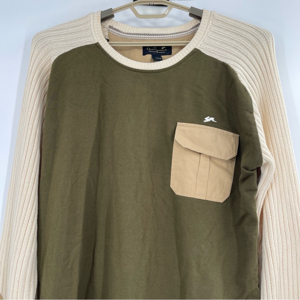 A. Tiziano Men's Color Block Sweater - Picture 2 of 13